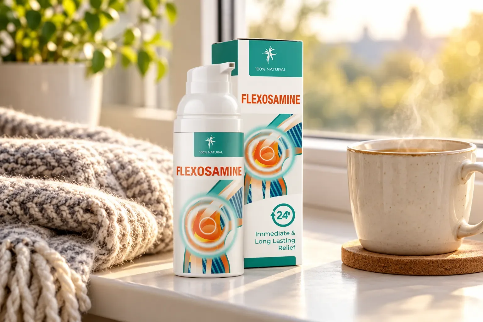 Flexosamine — Verpackung im Alltag